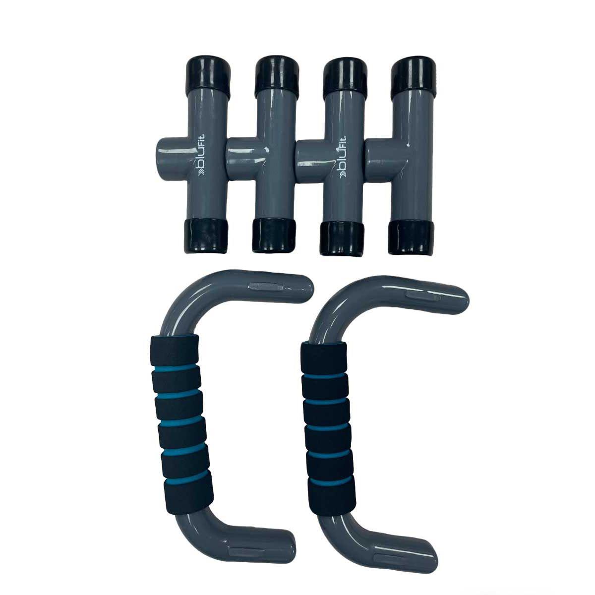 Barras Fijas Push Ups Fitness Blu Fit azul-2