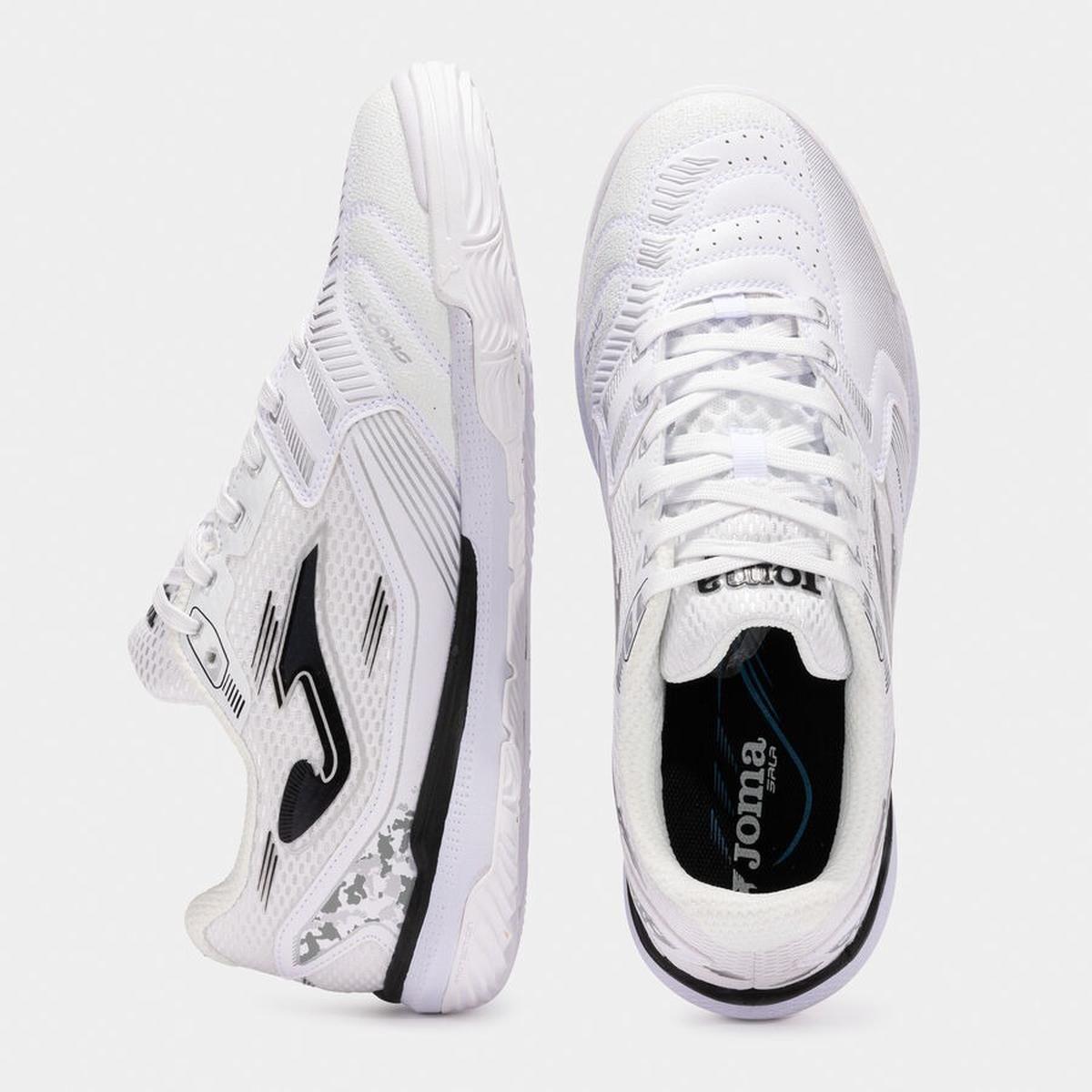 Zapatillas Futsal Hombre Joma Liga 5 Blanca-2