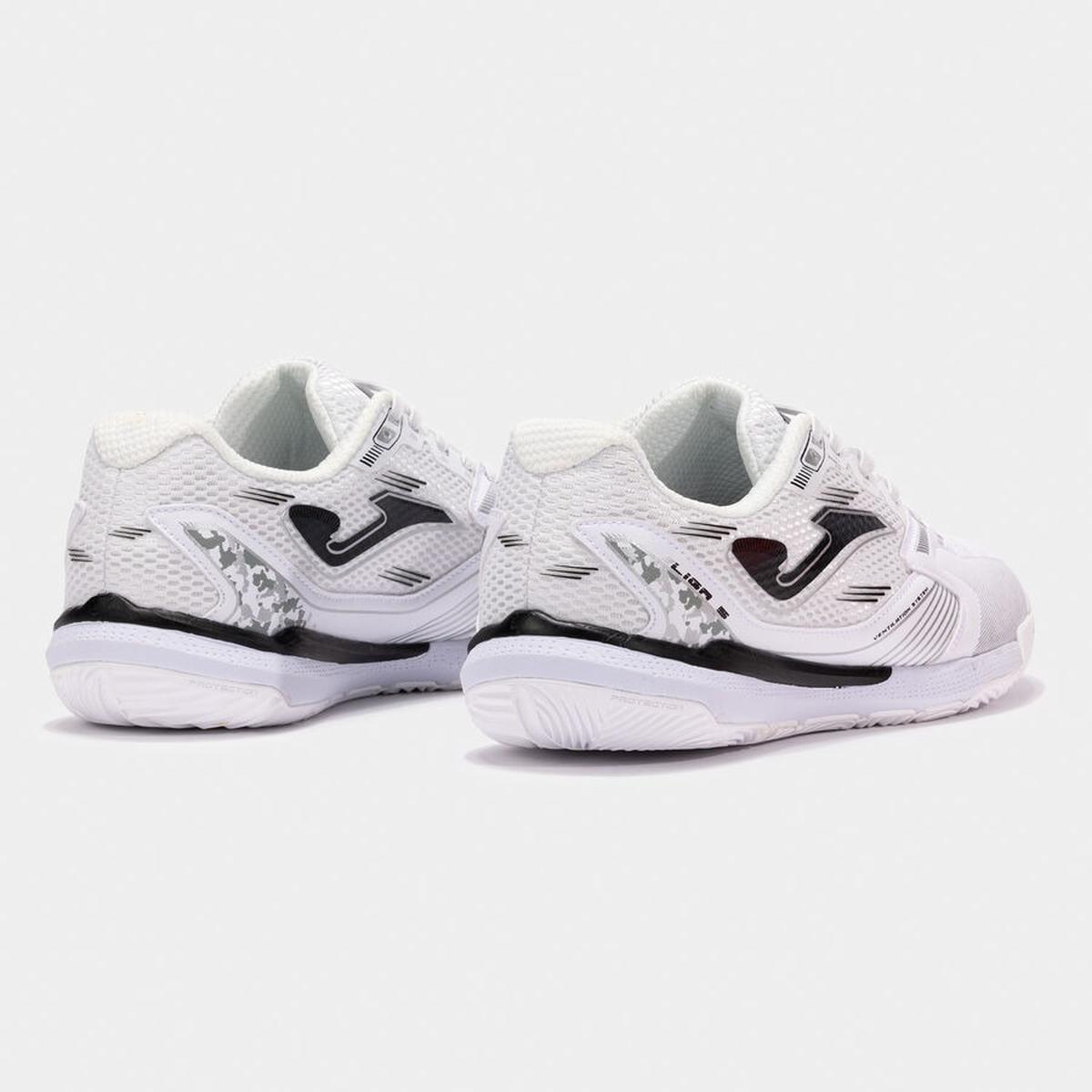 Zapatillas Futsal Hombre Joma Liga 5 Blanca-3