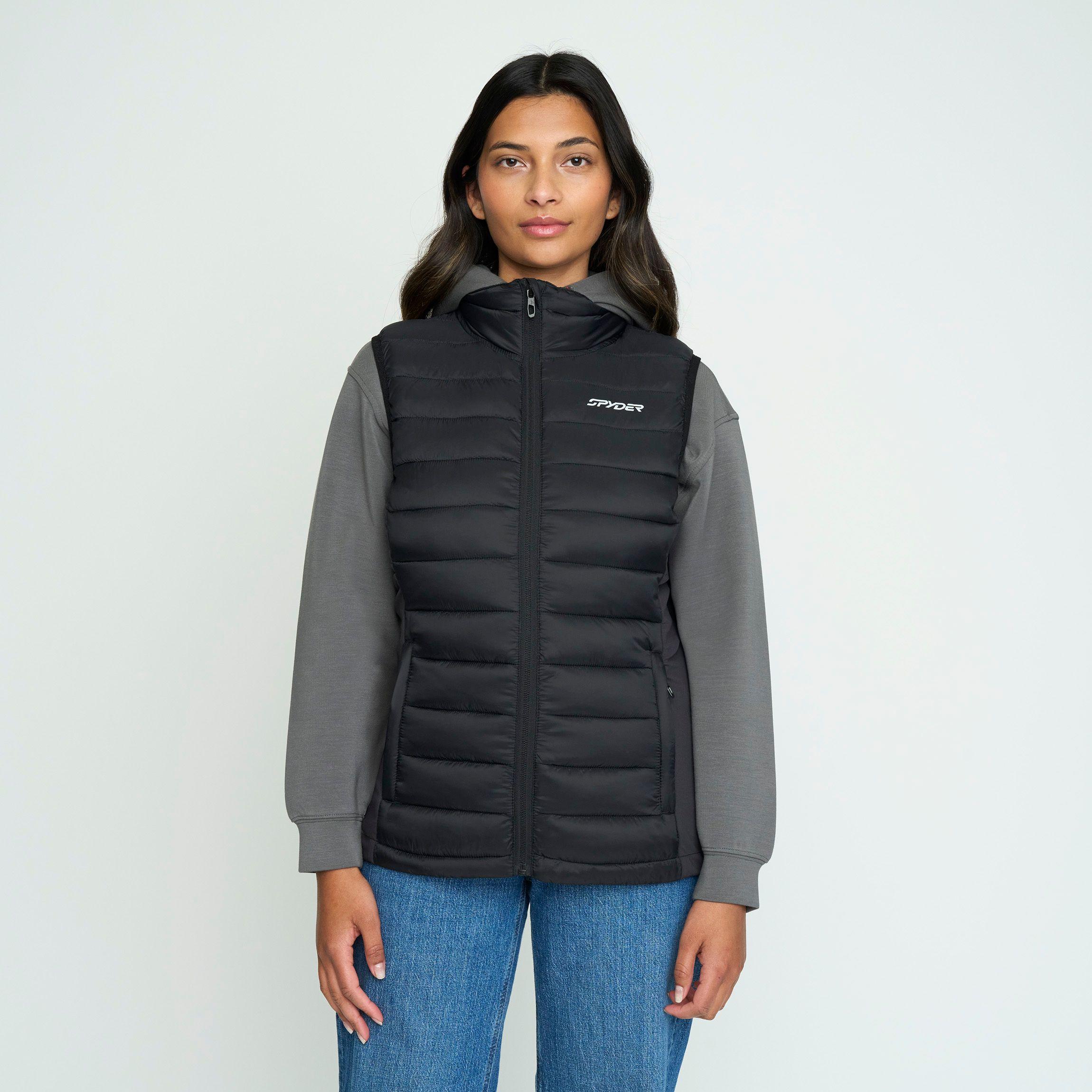 Chaqueta Spyder Eco Thermal Mujer Negra-0