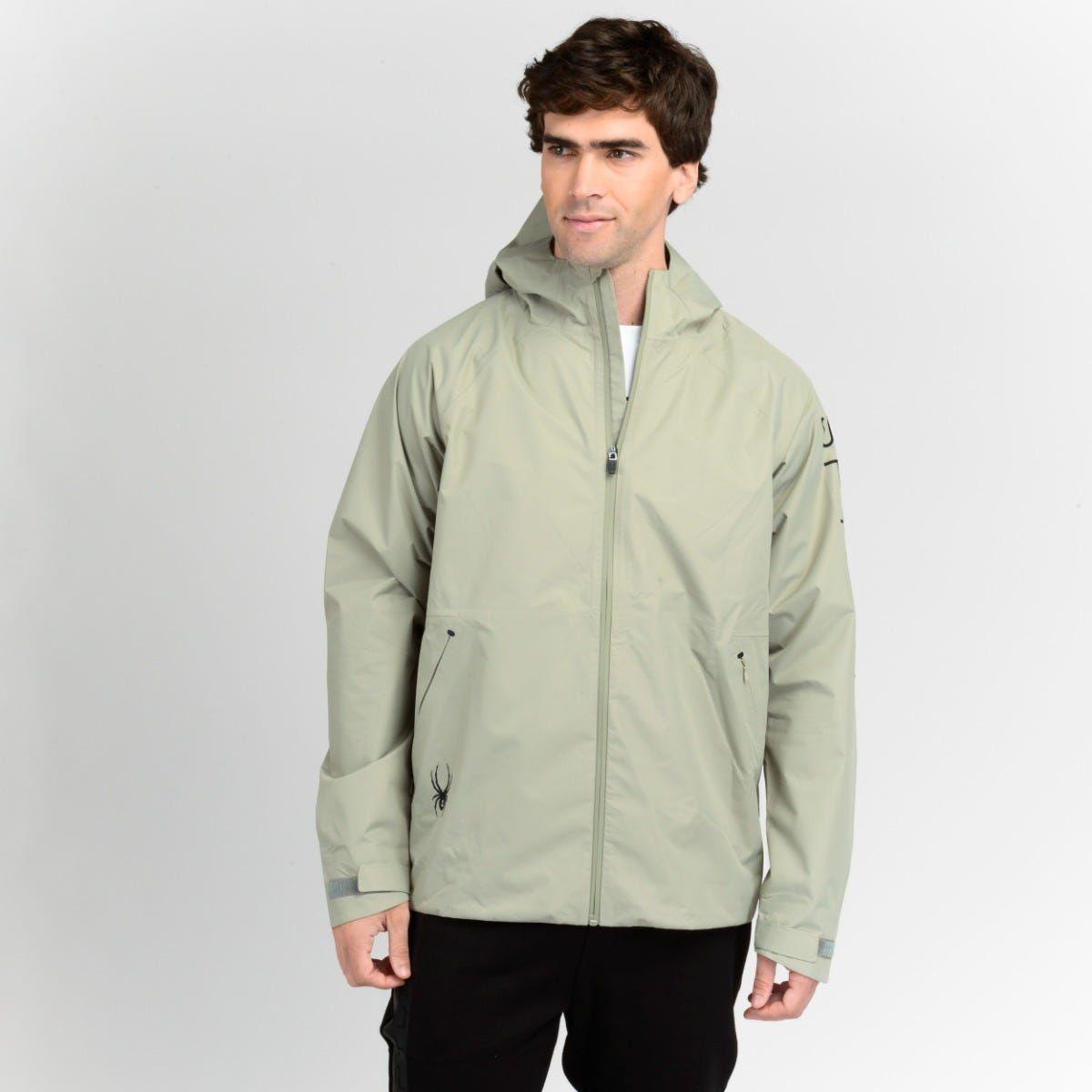 Cortavientos Hombre Spyder Imperm Alpine Beige-0