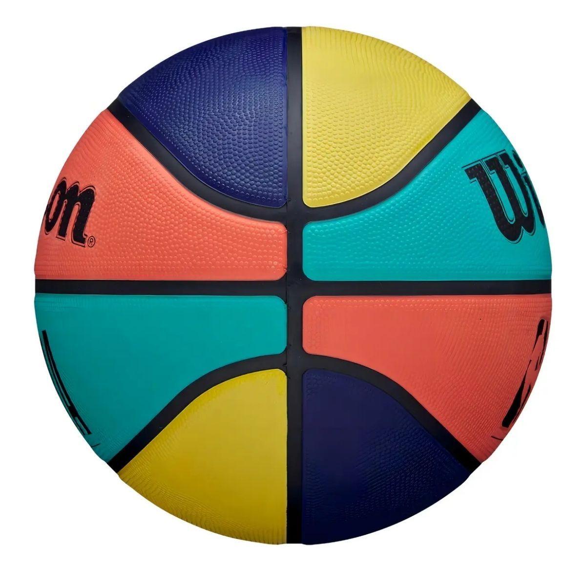 Balón Basquetbol Wilson NBA DRV Outdoor nro 7 multicolor-3
