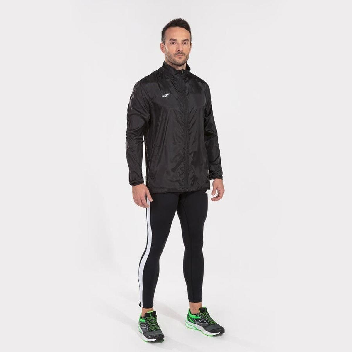 Cortavientos Deportivo Hombre Joma Elite VII Negro-1