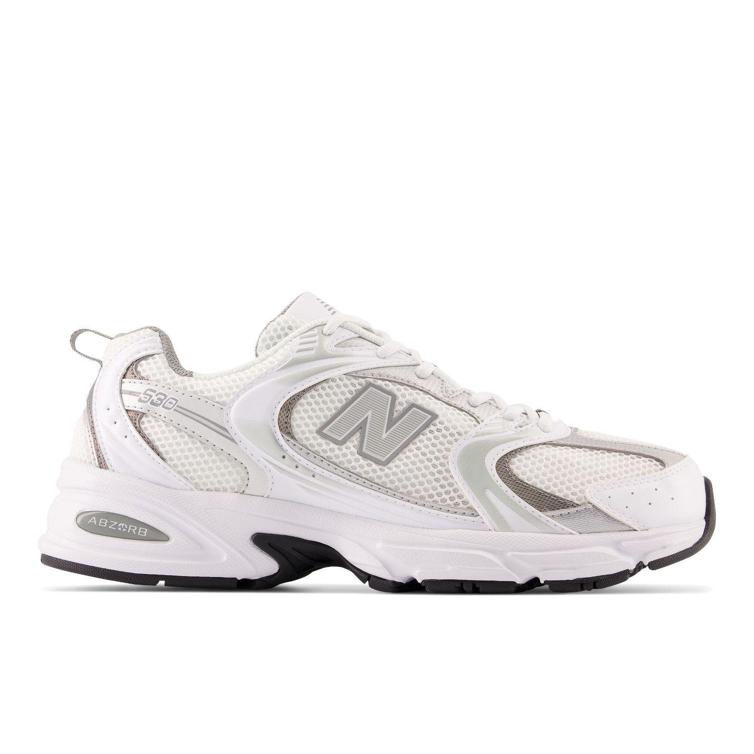 Zapatillas Urbanas Unisex New Balance 530 Blanca/Café-0