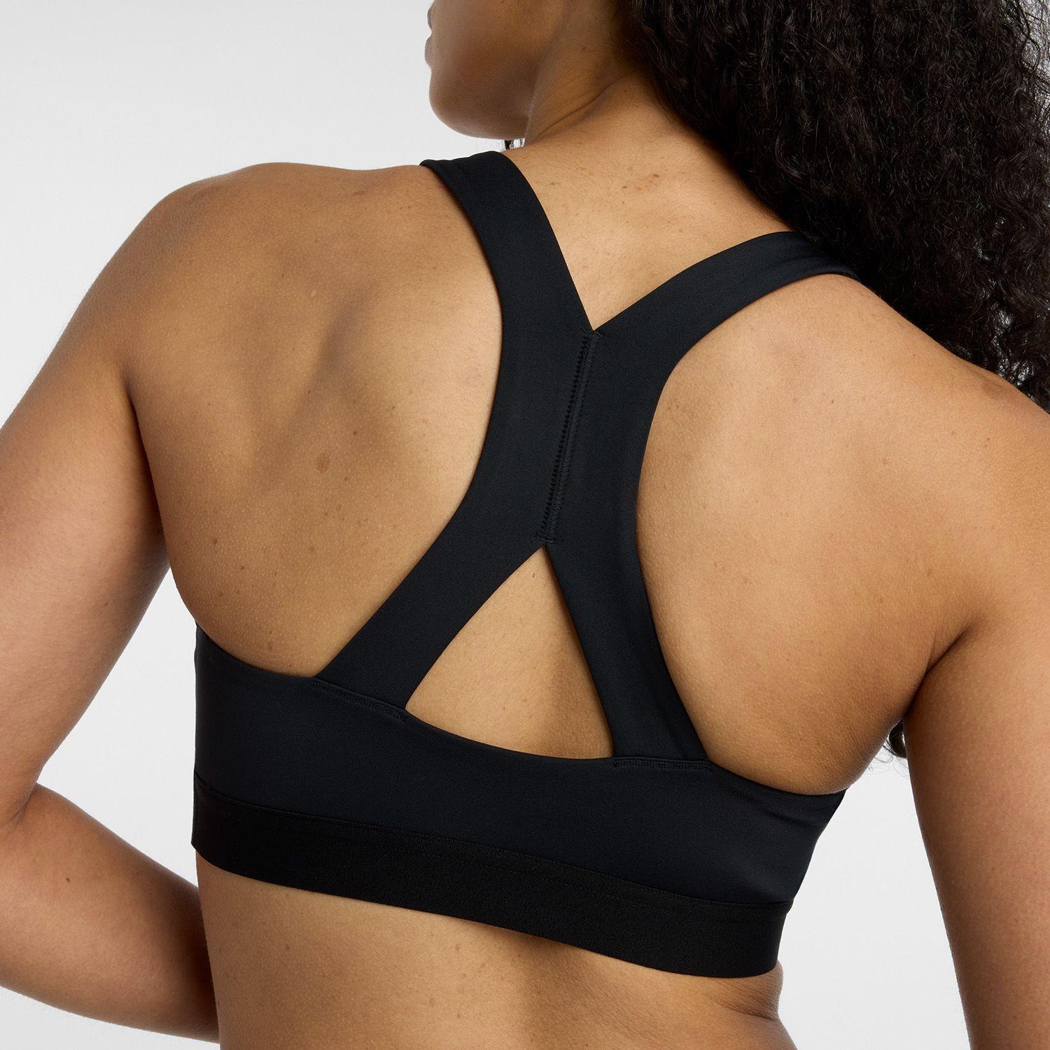 Peto Running Mujer New Balance Essential Train Bra Negro-7