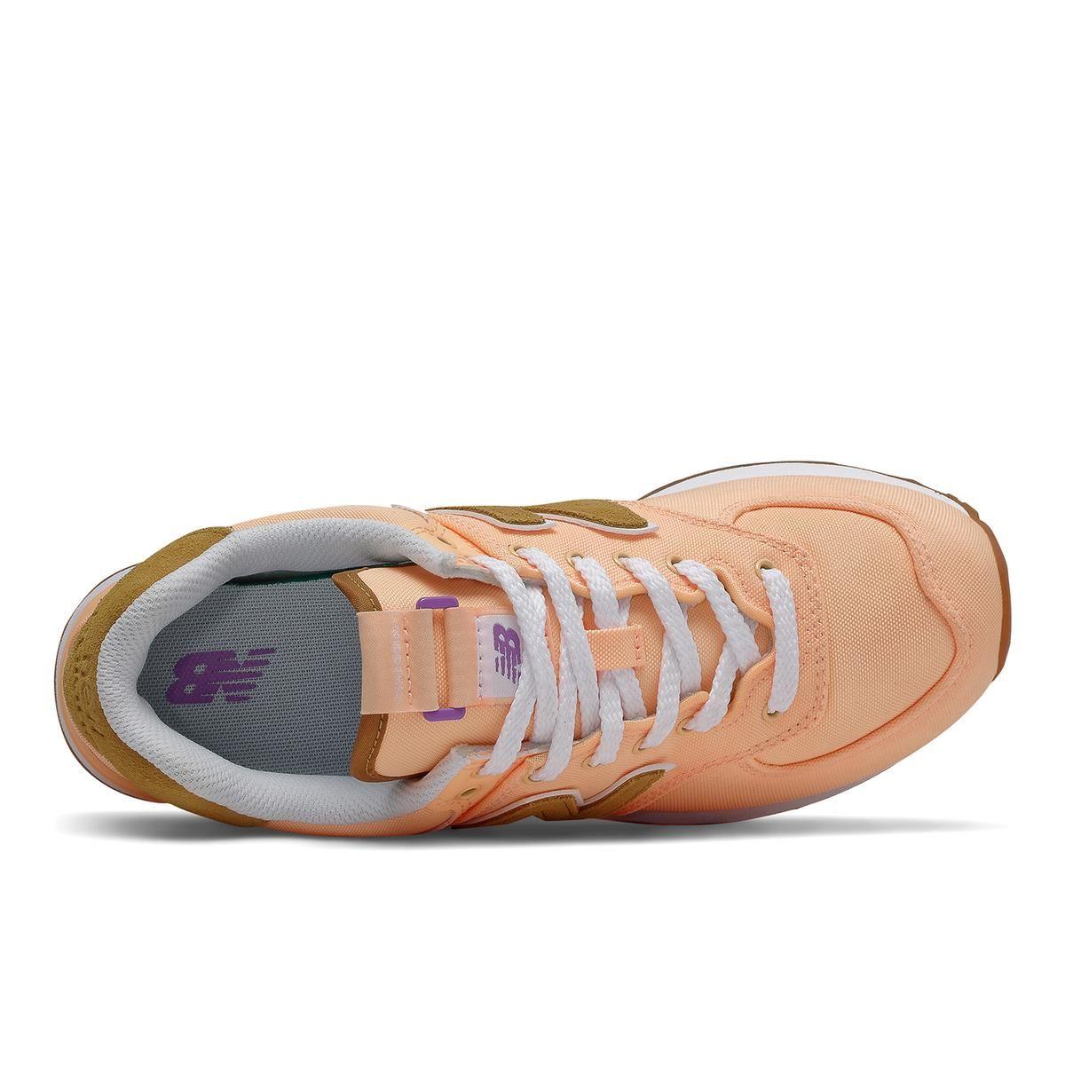 Zapatillas Urbanas Mujer New Balance 574 Naranjo-2