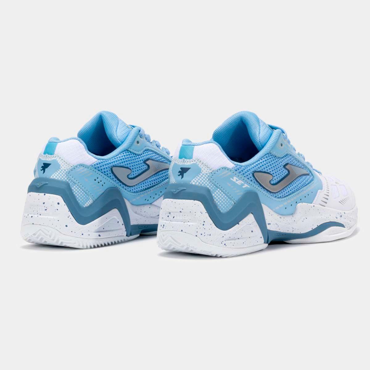Zapatillas Pádel Mujer Joma Sportech Celestes-1