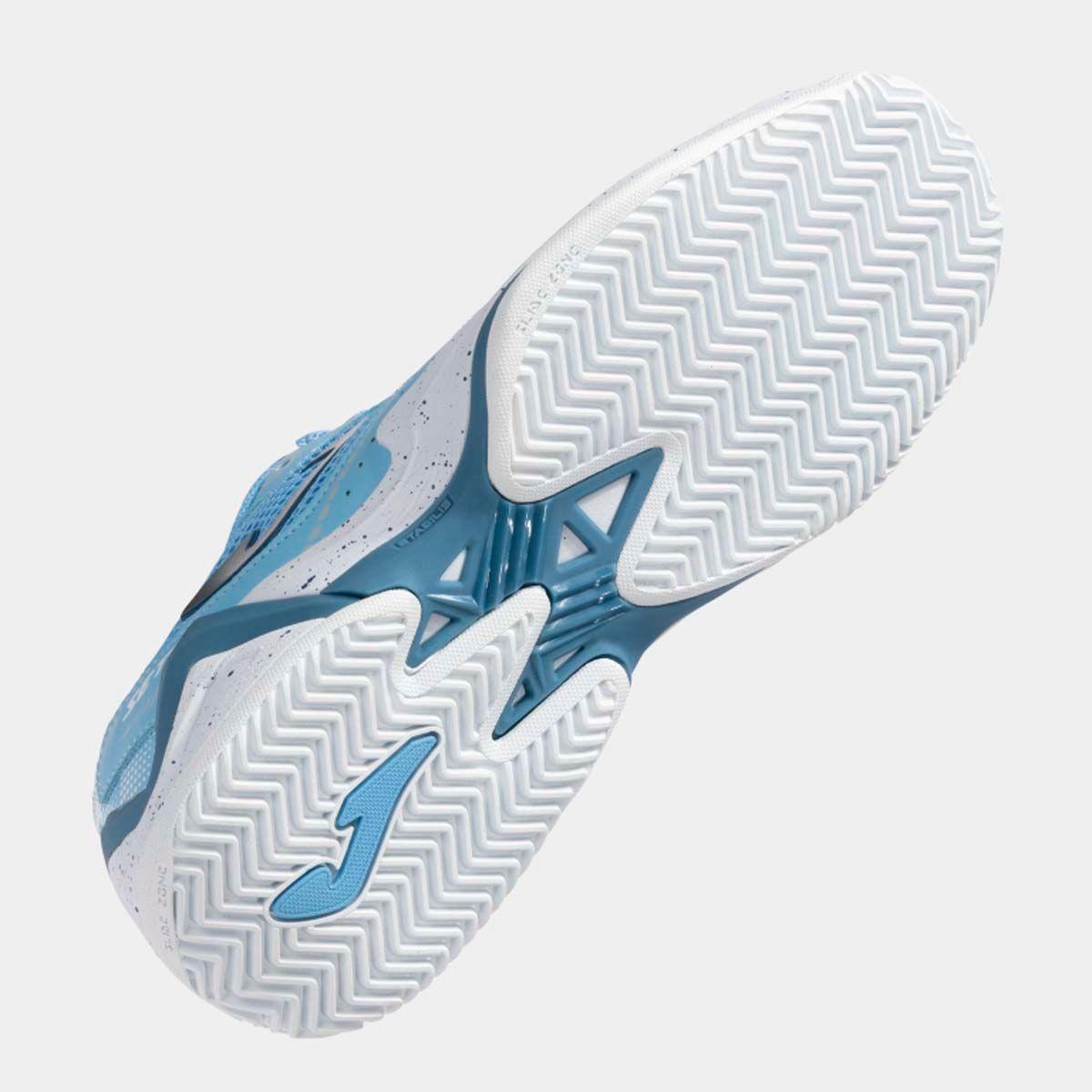 Zapatillas Pádel Mujer Joma Sportech Celestes-4