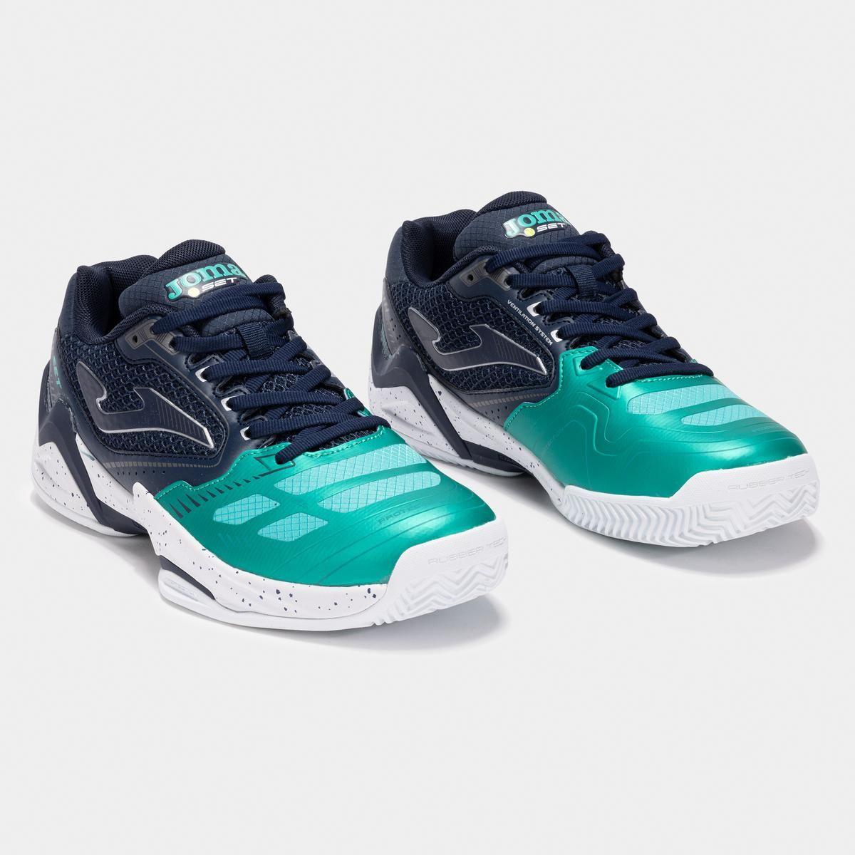 Zapatillas Tenis Hombre Joma Set 25 Azul-2