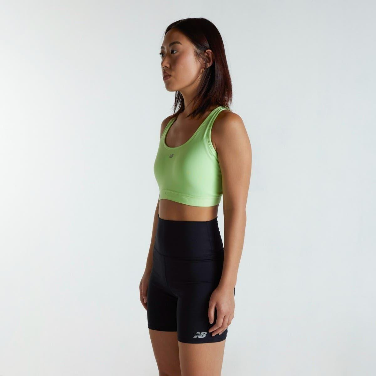 Peto Running Mujer New Balance Essential Run Verde-2