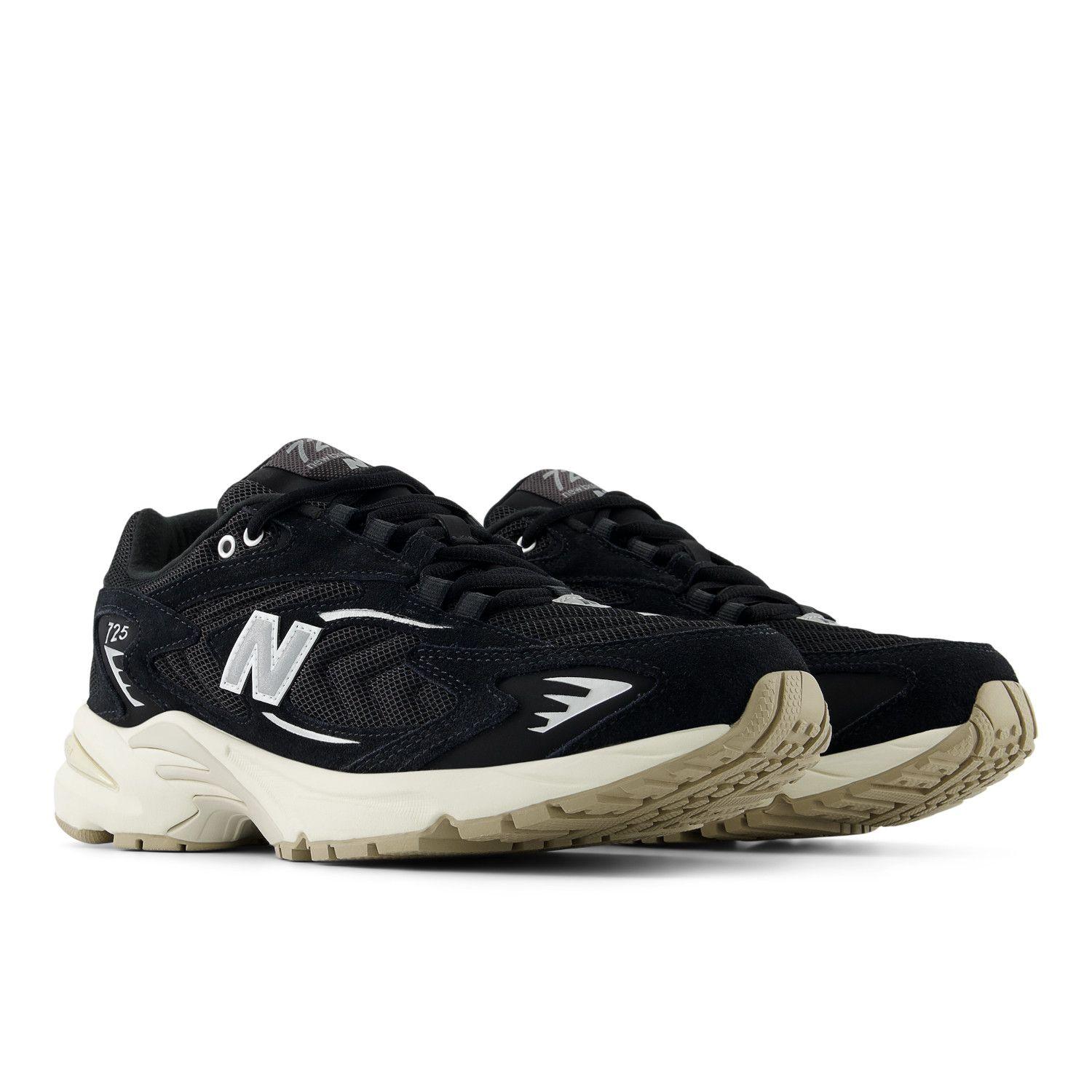 Zapatillas Urbanas Unisex  New Balance 725 Negras/Blanca-2