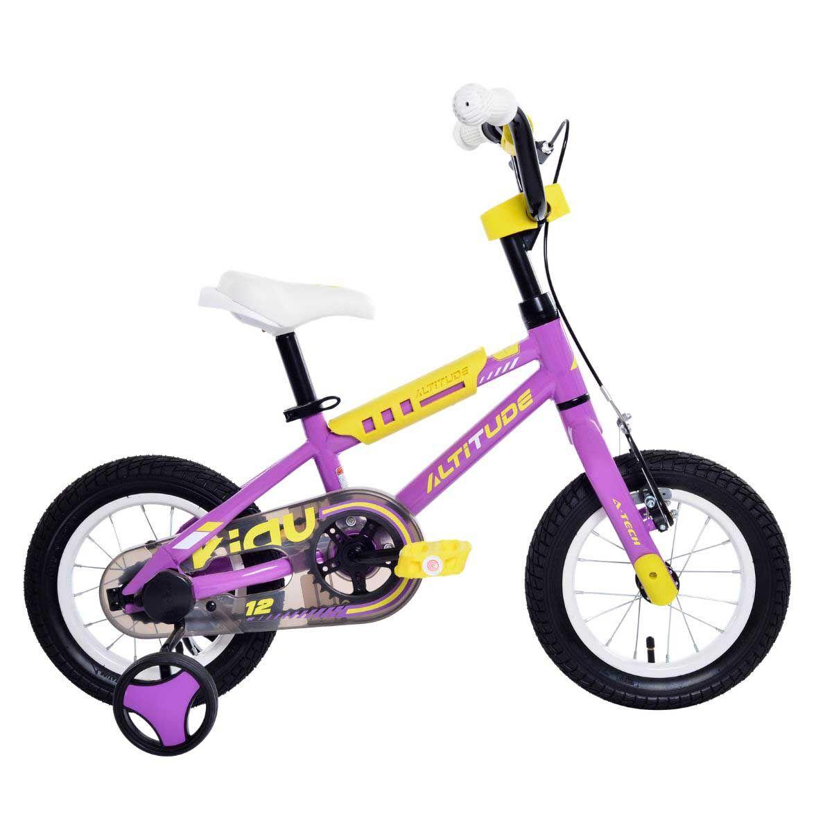 Bicicleta Niños Altitude Kidu 12 Purpura-0