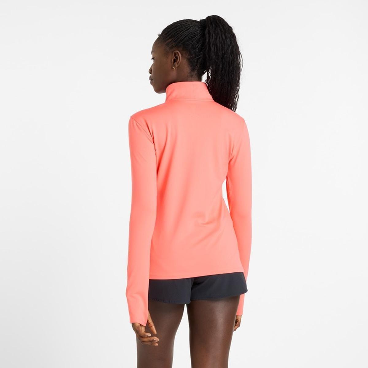 Polerón Running Mujer New Balance Sport Essentials Rosado-1