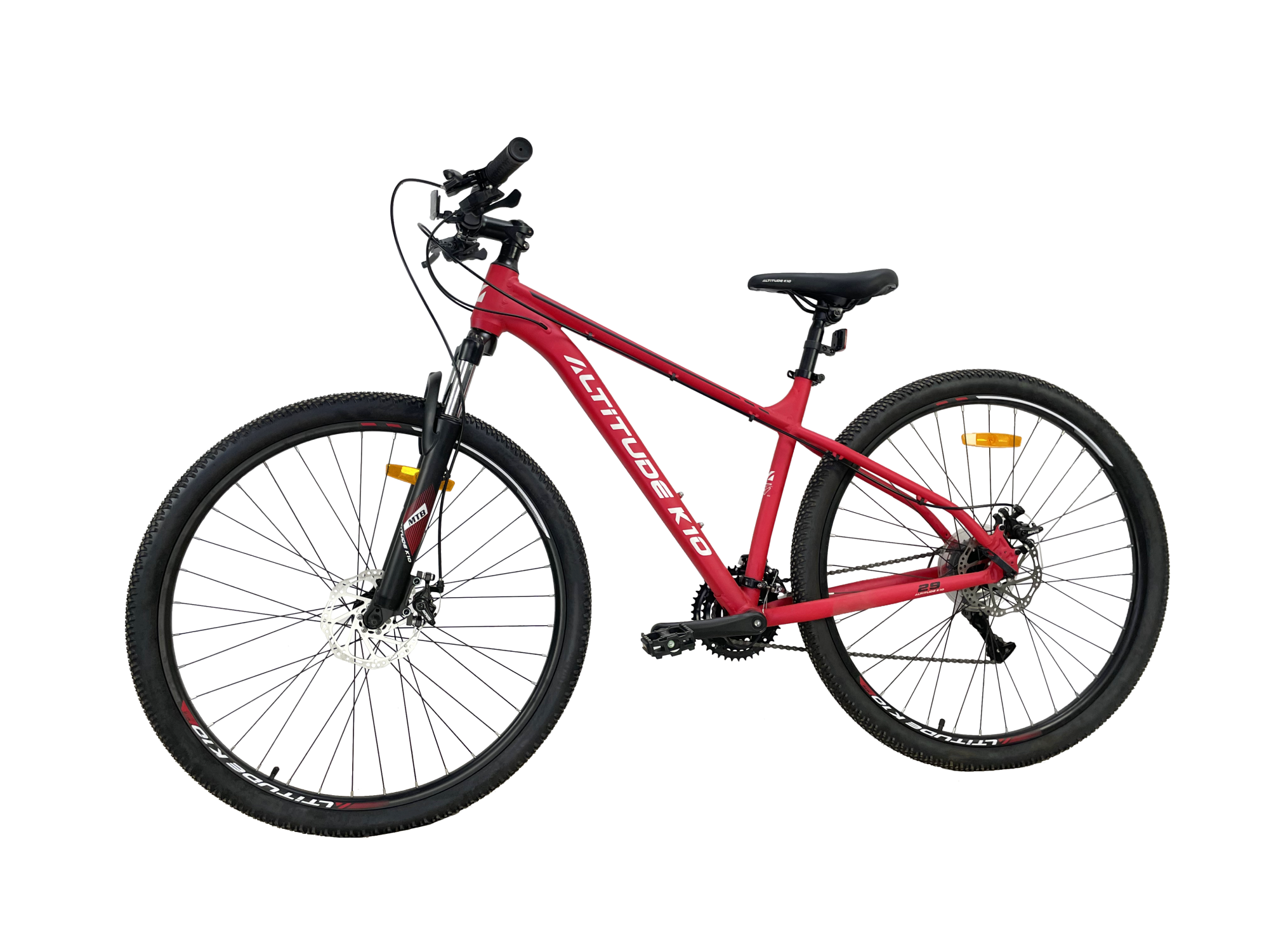 BICICLETA MTB ALTITUDE ALPES D/M A29 21 VEL ROJ ML-1