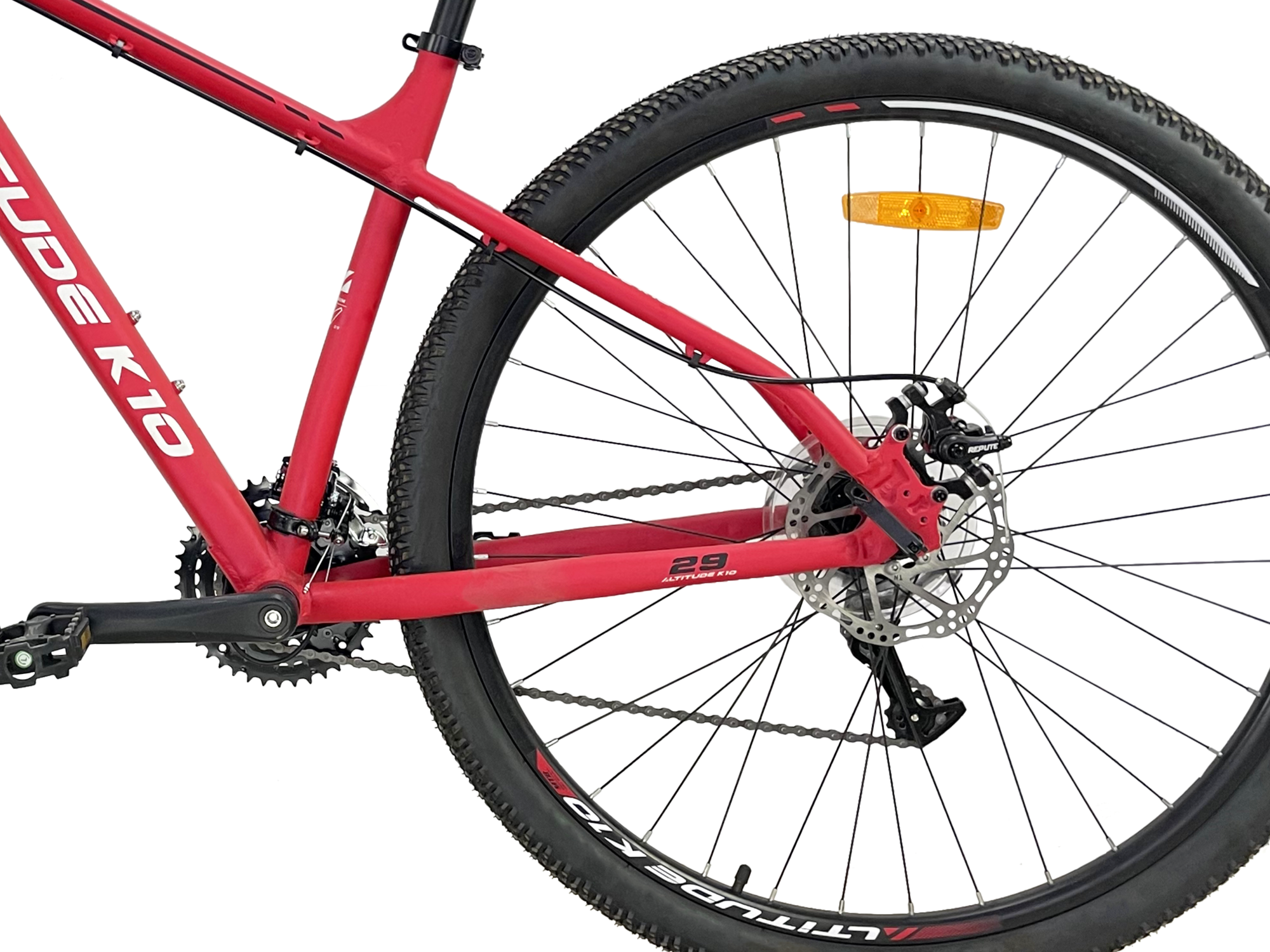 BICICLETA MTB ALTITUDE ALPES D/M A29 21 VEL ROJ ML-5