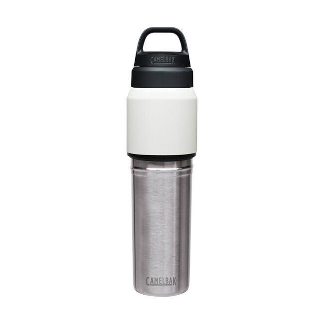 Botella Camelbak 650 ml Acero + Taza 500 ml Blanca-2