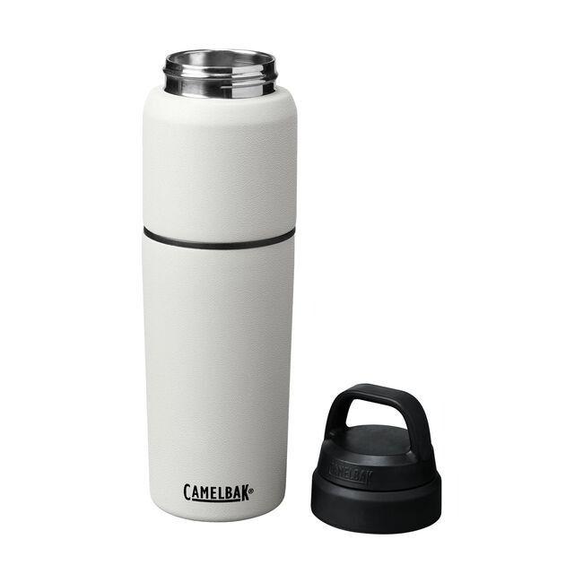 Botella Camelbak 650 ml Acero + Taza 500 ml Blanca-3