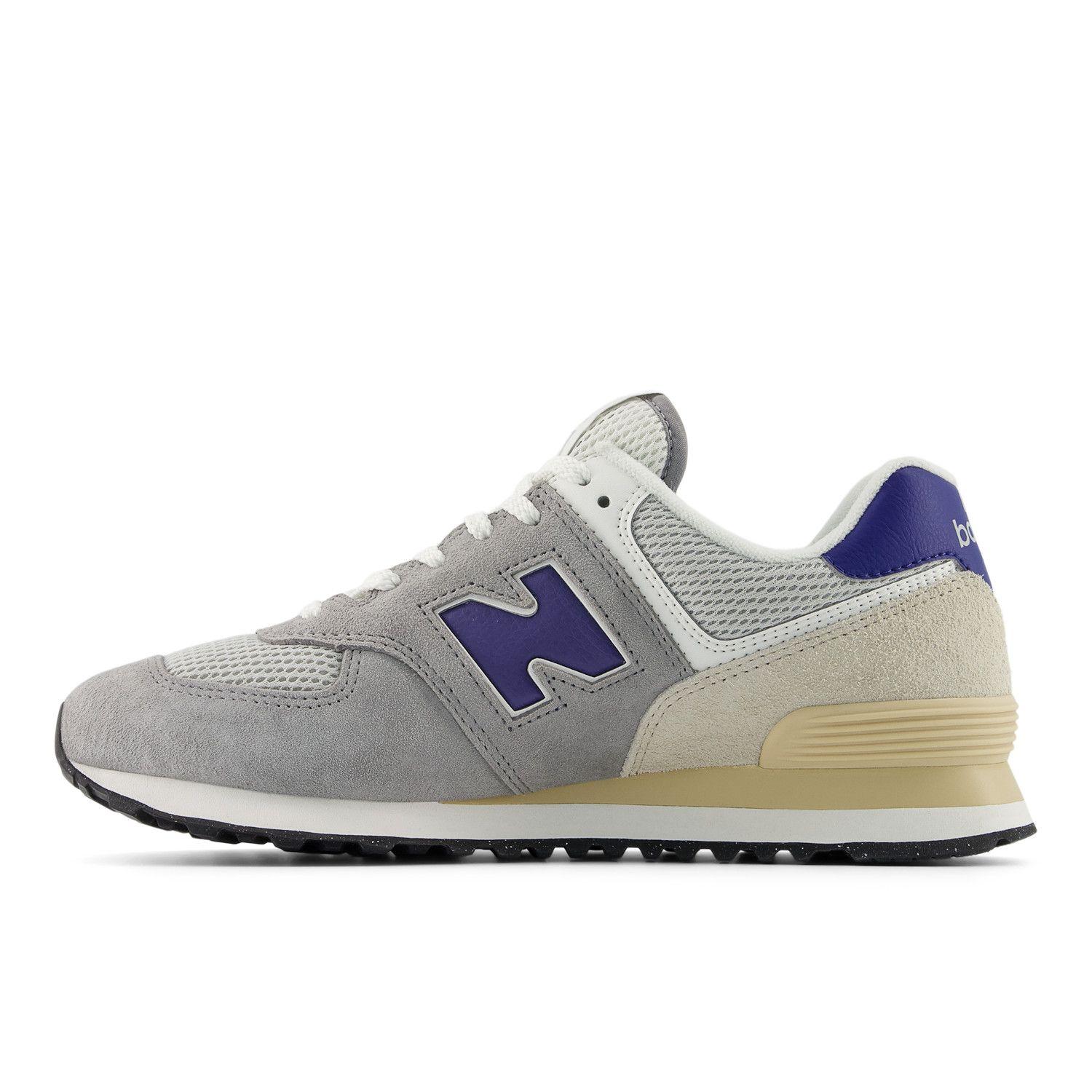 Zapatillas Urbanas Hombre New Balance 574 Gris/Morada-1
