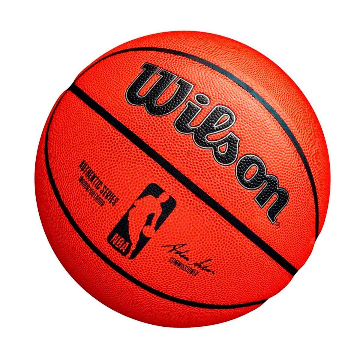 Balón Básquetbol Wilson NBA Authentic Series N°7 Naranjo-2