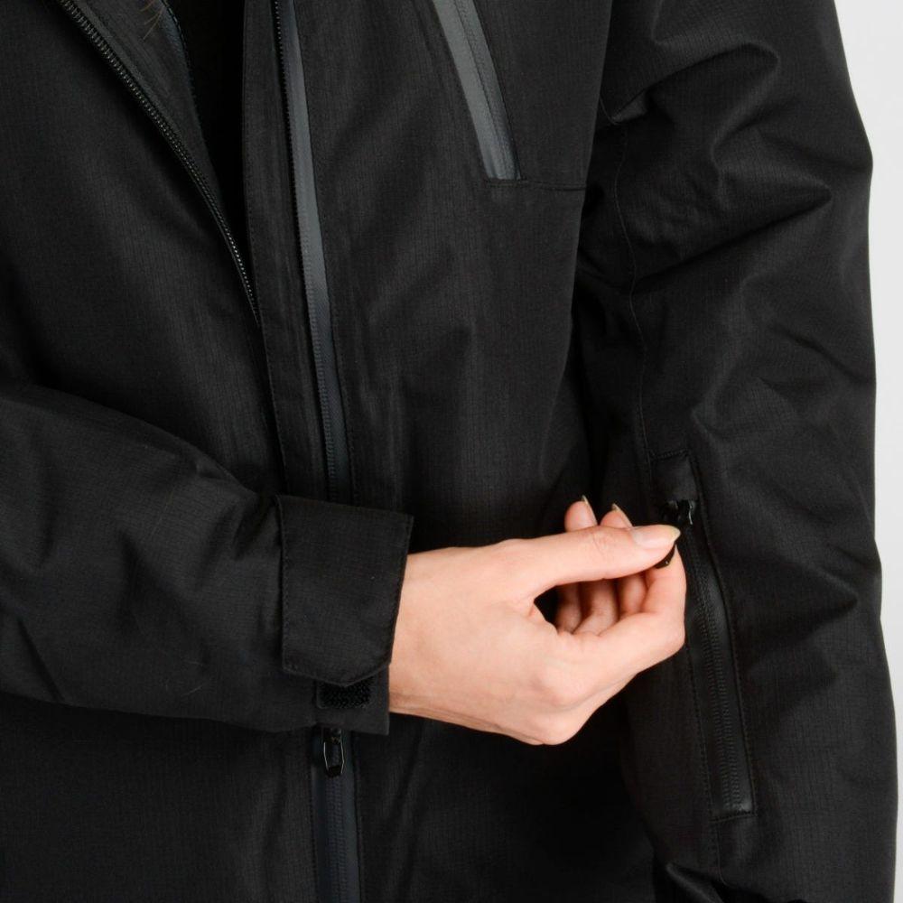 Chaqueta Outdoor Mujer Spyder Jacket 3 en 1 Fleece Negra-3