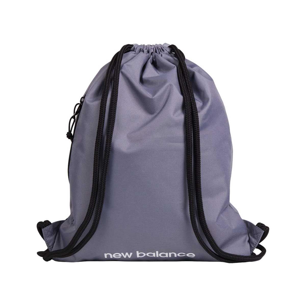 Gymsack Running Unisex New Balance Team Drawstring Gris-1