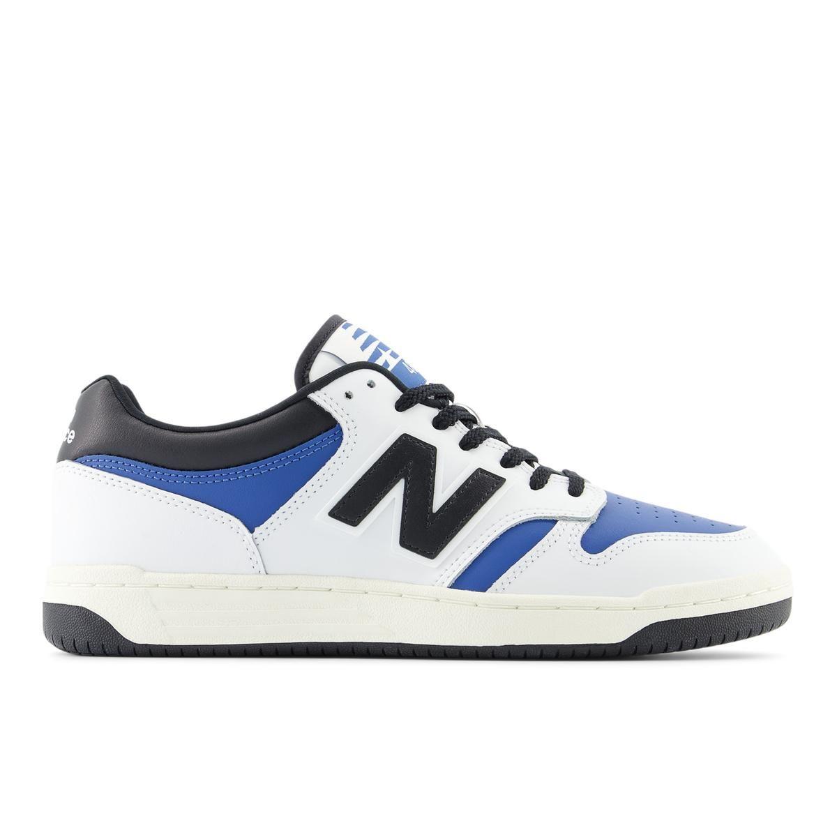 Zapatillas Urbanas Hombre New Balance 480 Blanca/Azul-0