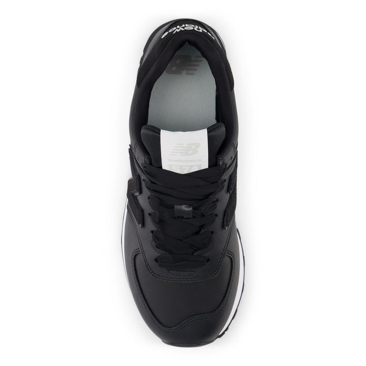Zapatillas Urbana Mujer New Balance 574 Negra/Blanca-2