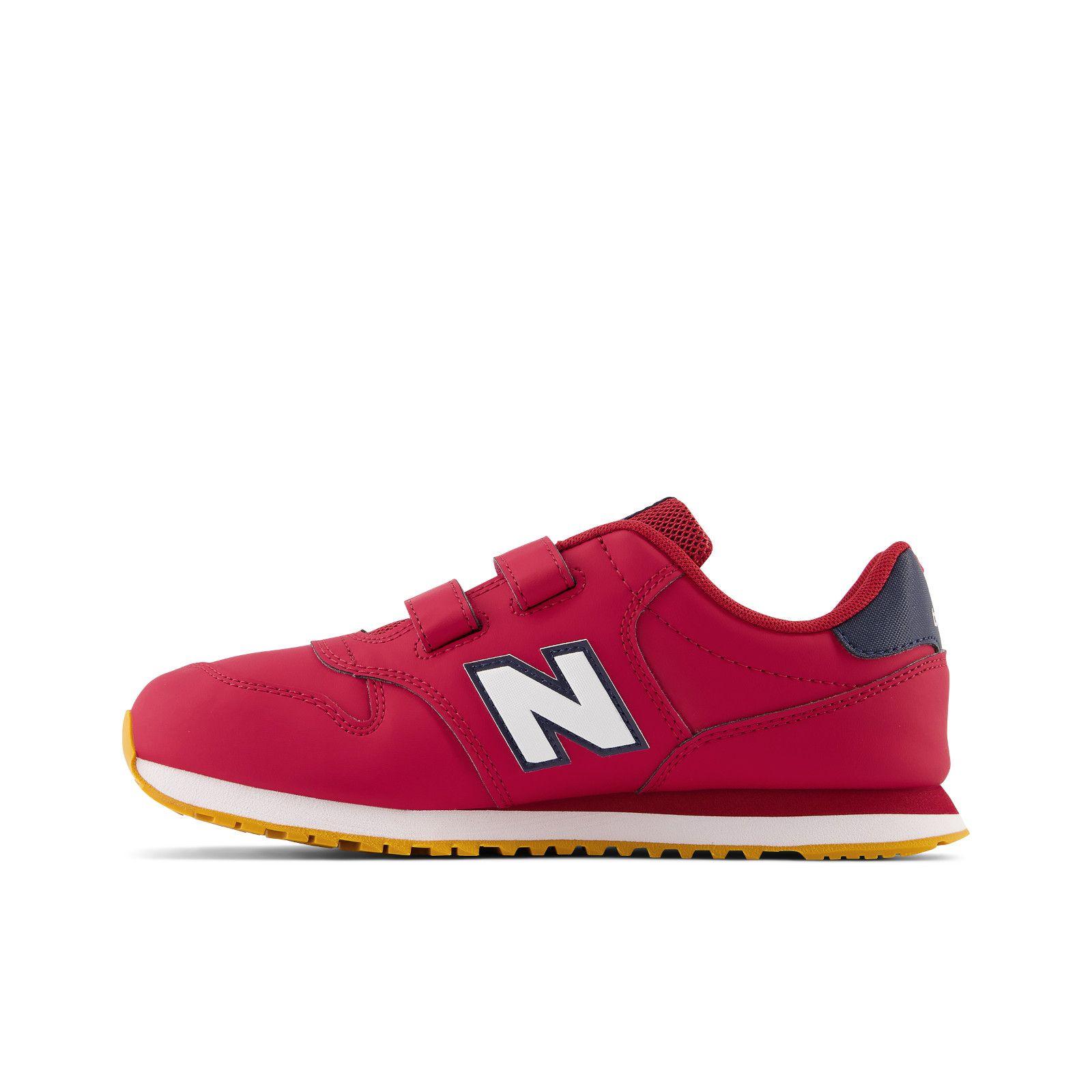 Zapatillas Urbanas Niños New Balance 500 Rojo-1