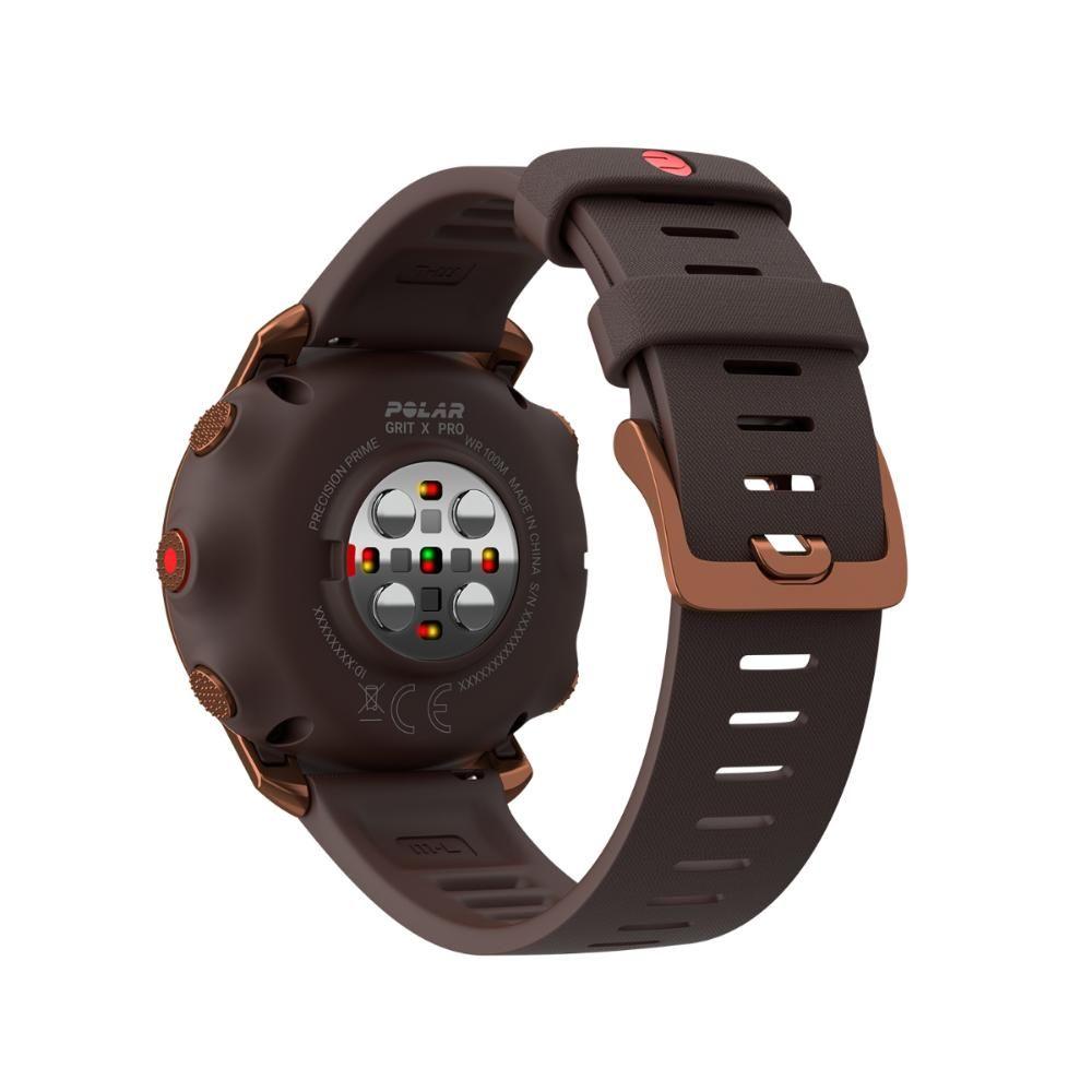 Reloj Multisport Polar Grit X Pro Cobre / Café-2