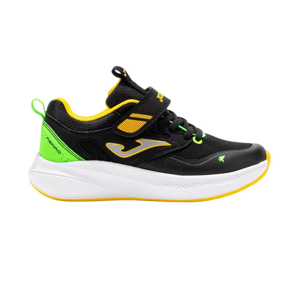 Zapatillas Running Niño Joma Ferro Negra-0