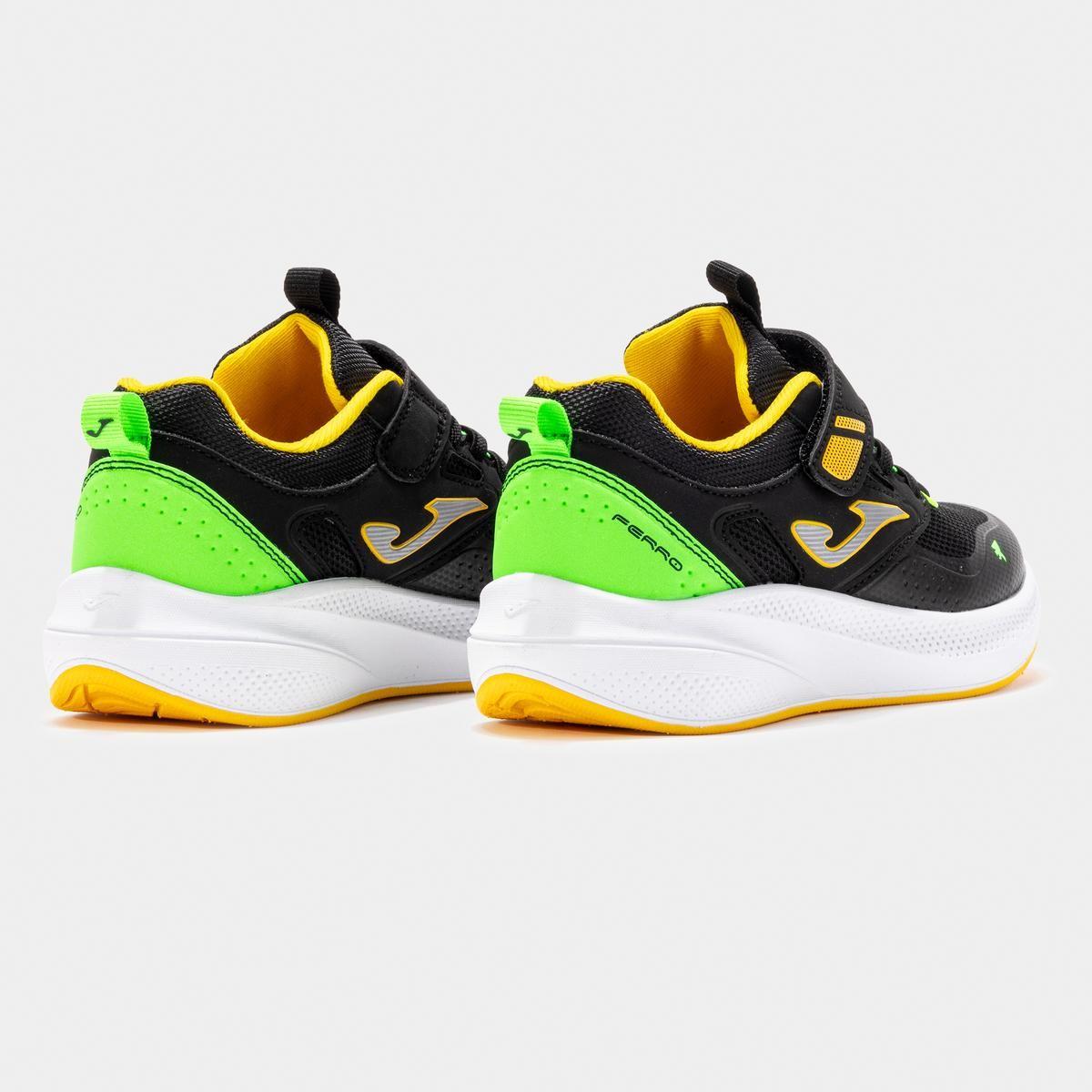 Zapatillas Running Niño Joma Ferro Negra-4