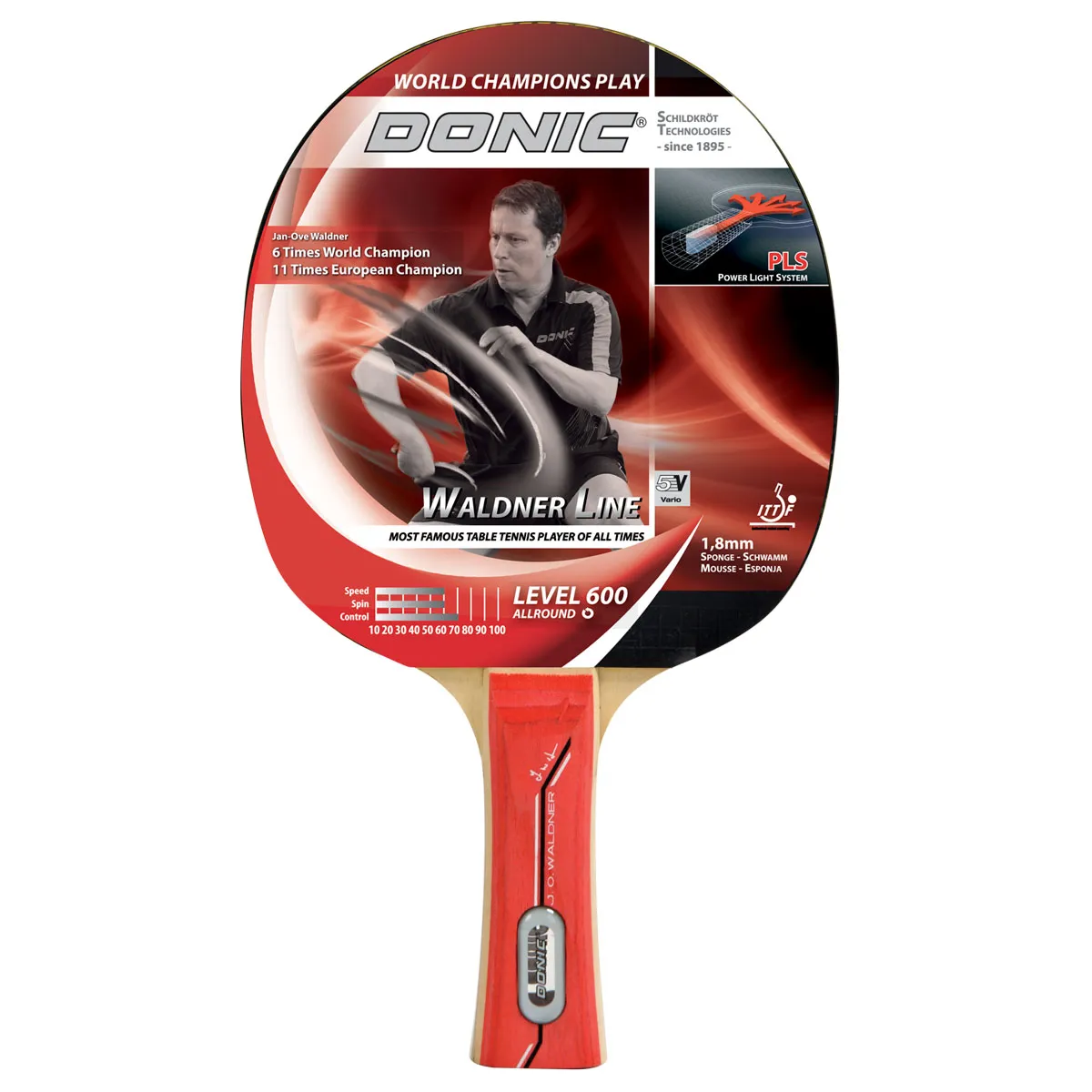 Paleta de Ping Pong Donic Schildkrot  Waldener 600-0