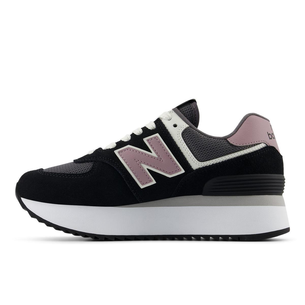 Zapatillas Urbanas Mujer New Balance 574+ Negra-1