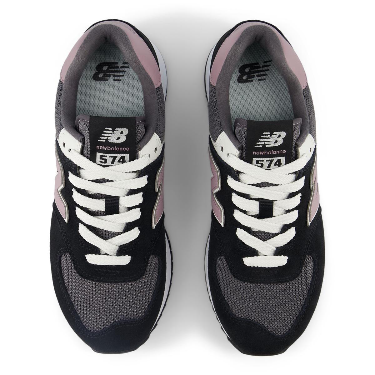 Zapatillas Urbanas Mujer New Balance 574+ Negra-2
