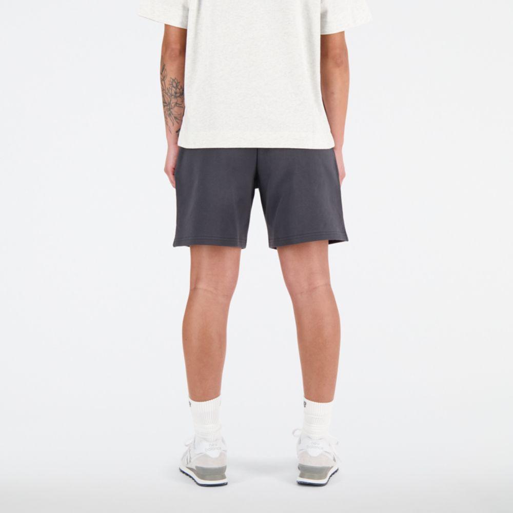 Short Lifestyle Mujer New Balance Athletics French Terry Short Gris-2