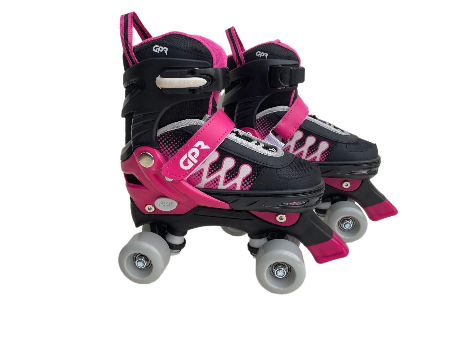 Patines Unisex Gpr 4 Ruedas Pro Rosado 35/38-3