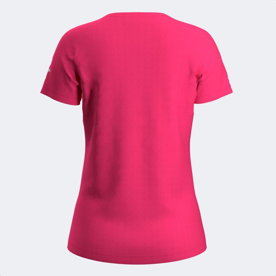 Polera Entrenamiento Mujer Joma R-Trail Nature Antracita Fucsia-1