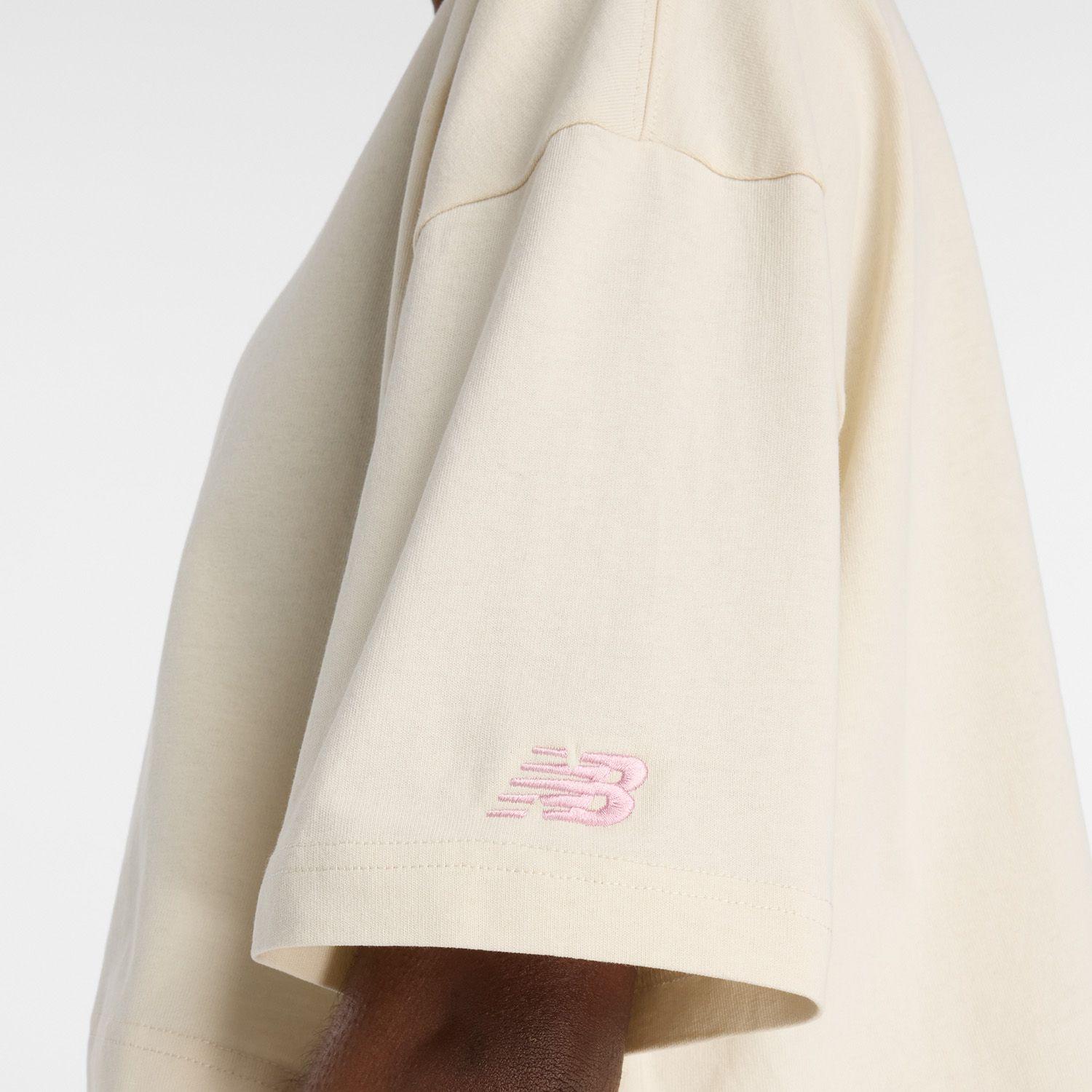 Polera Lifestyle Mujer New Balance Athletics Beige-5