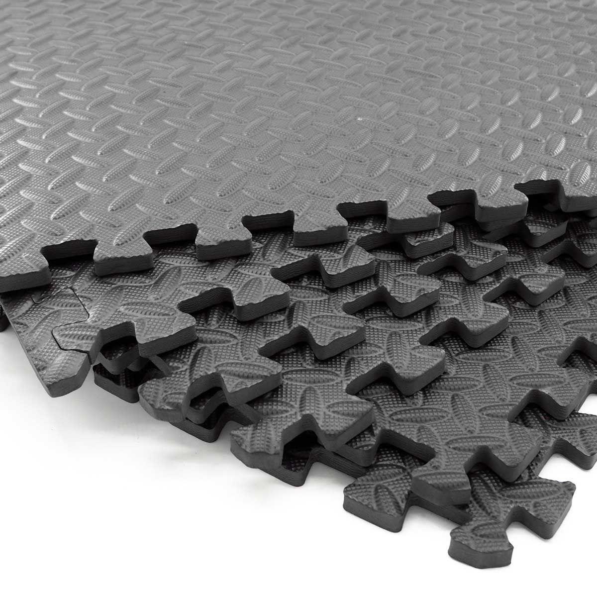Protector suelo BLU FIT tatami goma eva gris-2