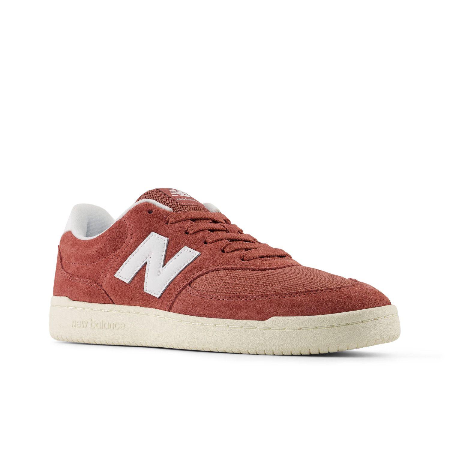 Zapatillas Urbanas Hombre New Balance 80 Roja/Blanca-3