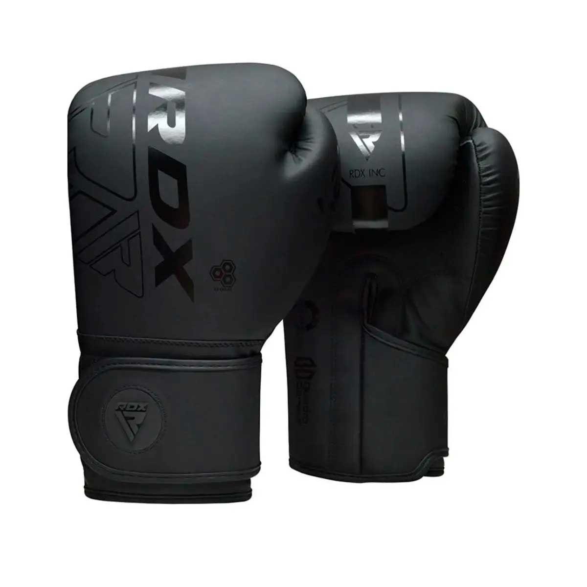 Guantes Boxeo RDX F6 Kara Negro 10 oz-0