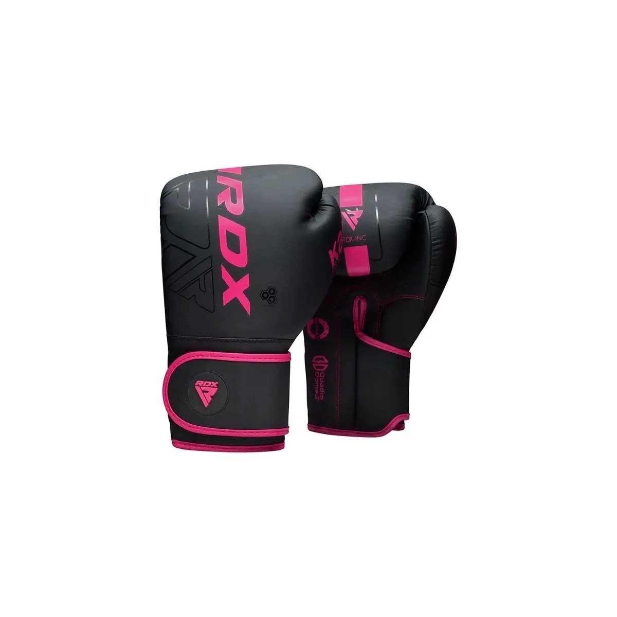 Guantes Boxeo RDX F6 Kara Negro  12oz-0
