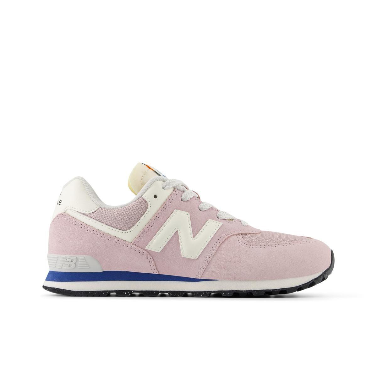 Zapatillas Urbanas Niña New Balance 574 Rosada/Blanca-0