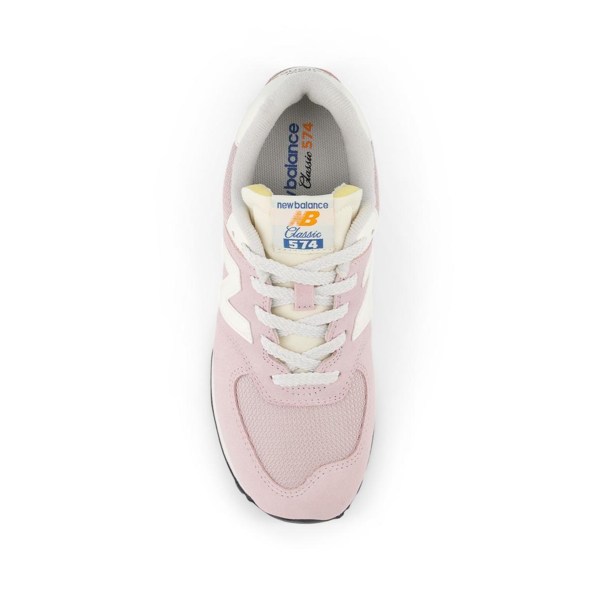 Zapatillas Urbanas Niña New Balance 574 Rosada/Blanca-2