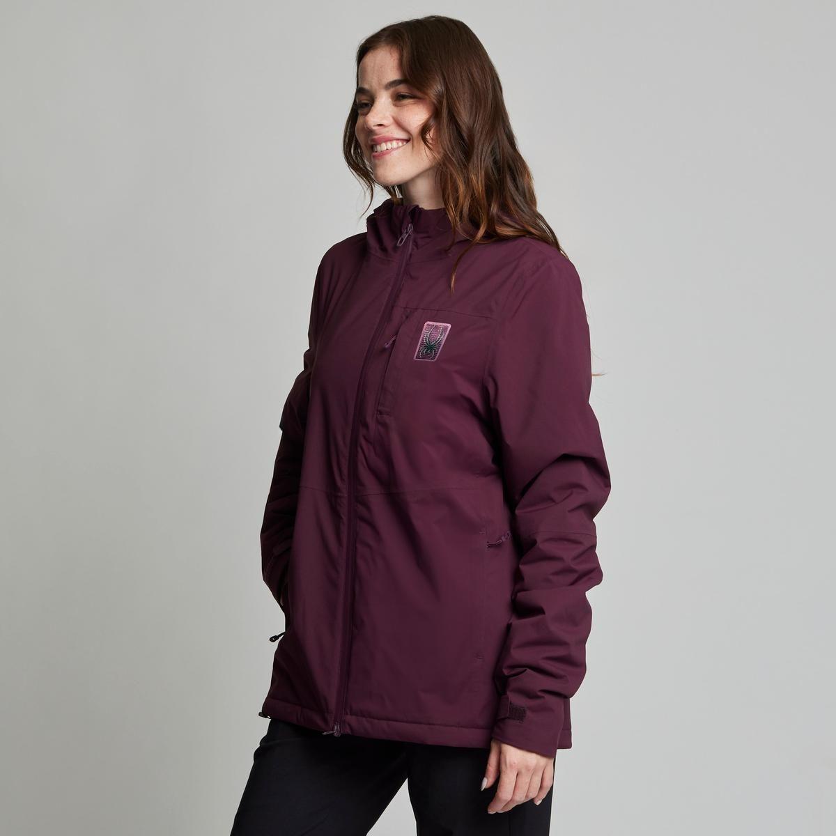 Chaqueta Mujer Spyder Rain Thermal Jacket Morada-1