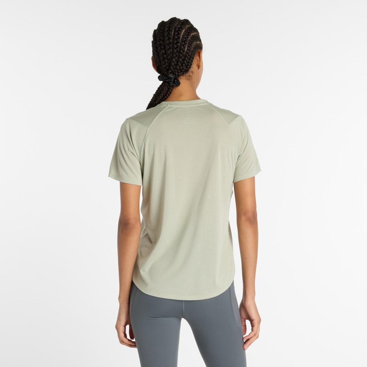 Polera Running Mujer New Balance Athletic Gris-2