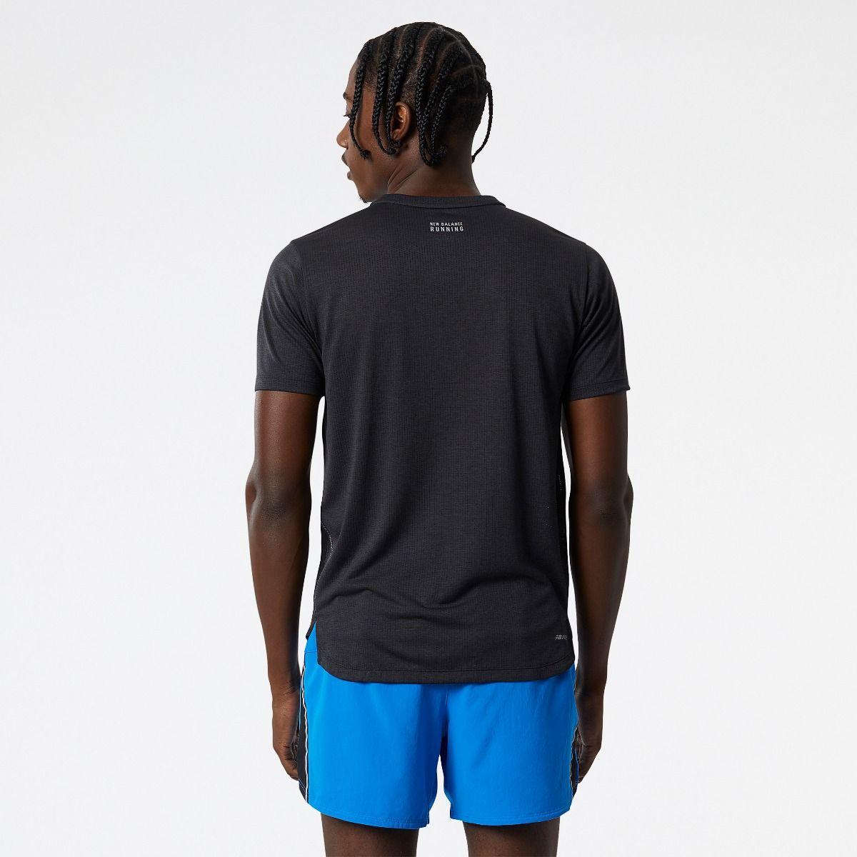Polera Running Hombre New Balance Impact Run Negro-1