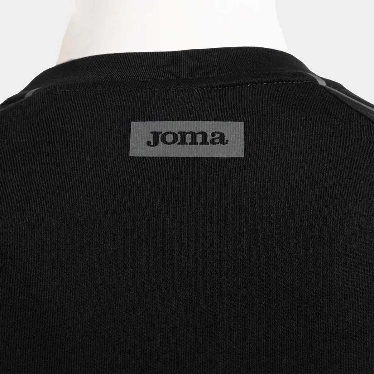 Polera lifestyle niño Joma Icono Street Negra-3
