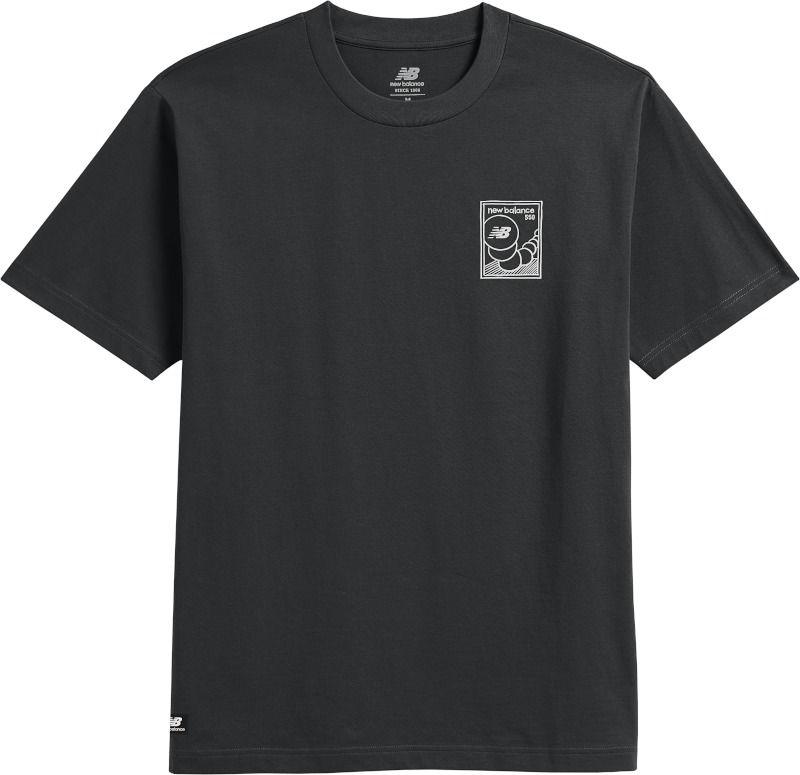 Polera Lifestyle Hombre New Balance Negra-0