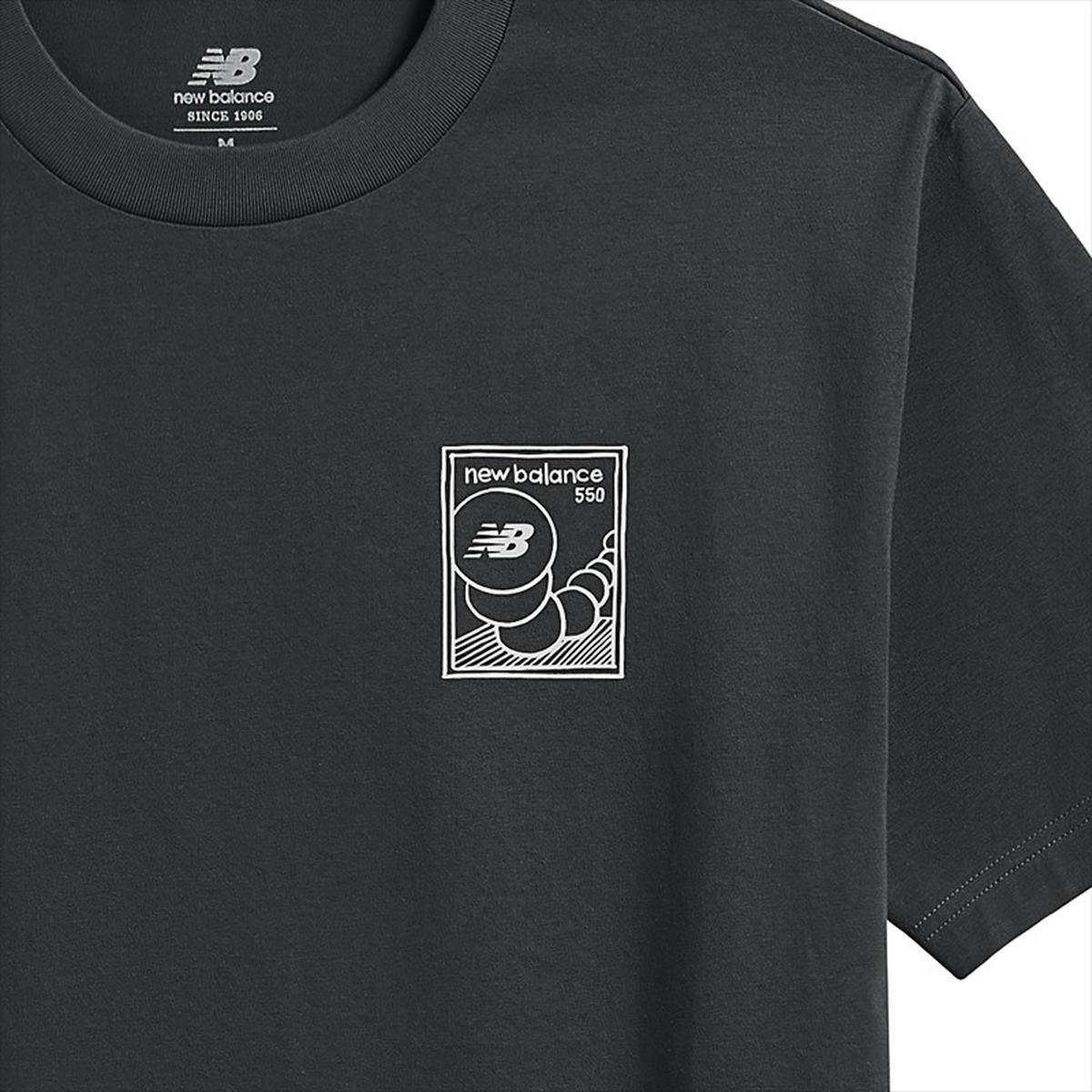 Polera Lifestyle Hombre New Balance Negra-2